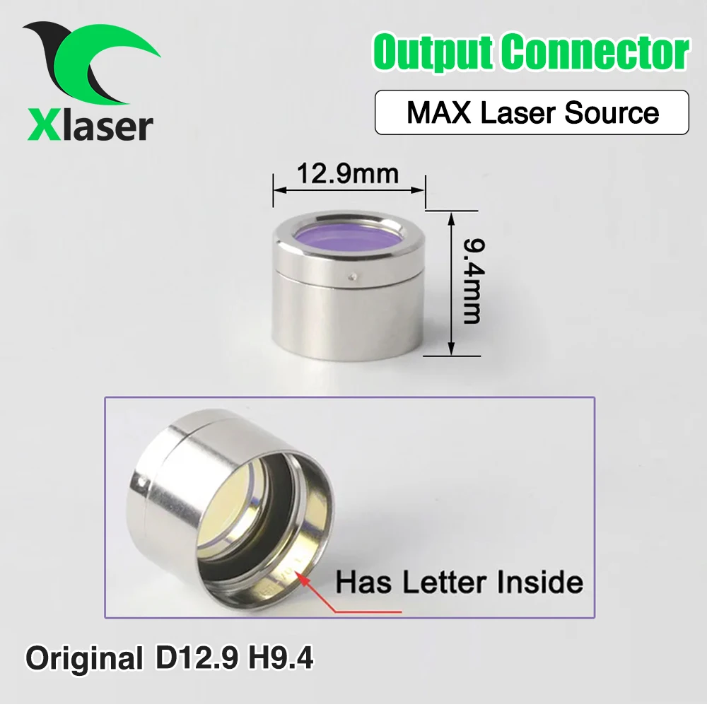 Imagem -03 - Xlaser-max Saída Protetora Connector Lens Group Lente Protetora Cap para Max Raycus Qbh Fibra Máquina de Corte Fonte Laser