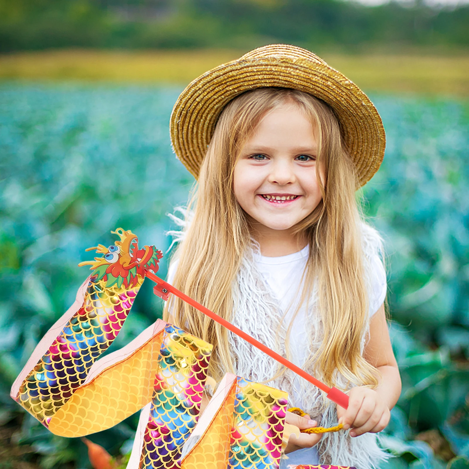 

1Pcs Glowing Dragon Streamer Rhythmic Gymnastics Ribbon for Colorful Dance Gym Training Equipment Dancing Ribbons Art