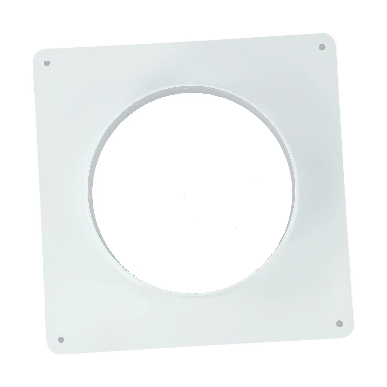 ABS Mobile Air Conditioner Exhaust Pipe Joint Flange Interface Transition Connection 4 Inch Thickened Connector