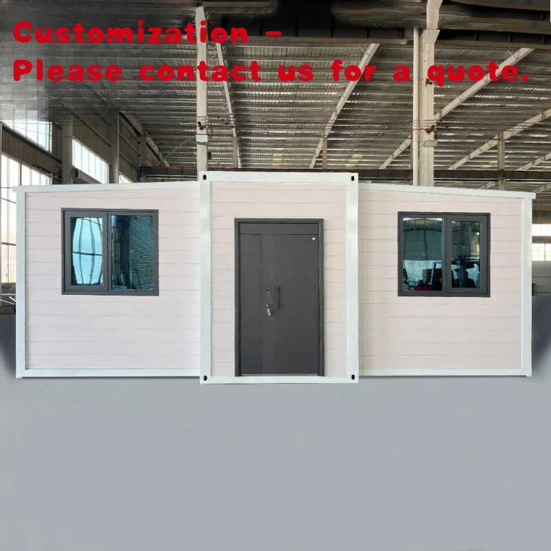 

custom.Modern 20/40ft Expandable Container House Light Steel Prefab Ready-Made Home Outdoor Use Made of Sandwich Panel