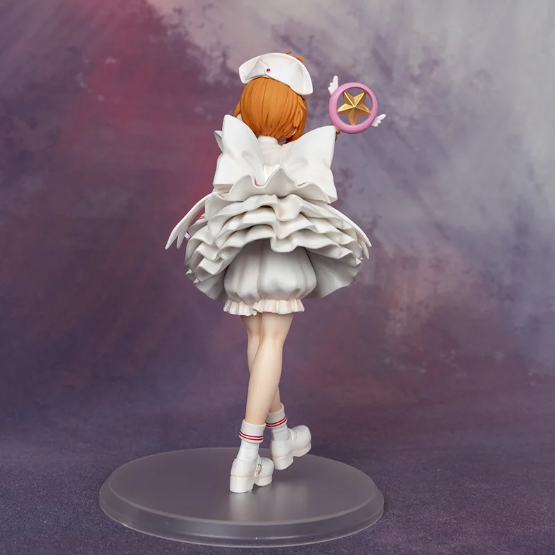 22 centimetri Card Captor Sakura Gk Infermiera Vestiti 1st Magia Kinomoto Sakura Anime Figure Decorazione Del Desktop Bellezza Ragazza Modello Giocattoli Regali