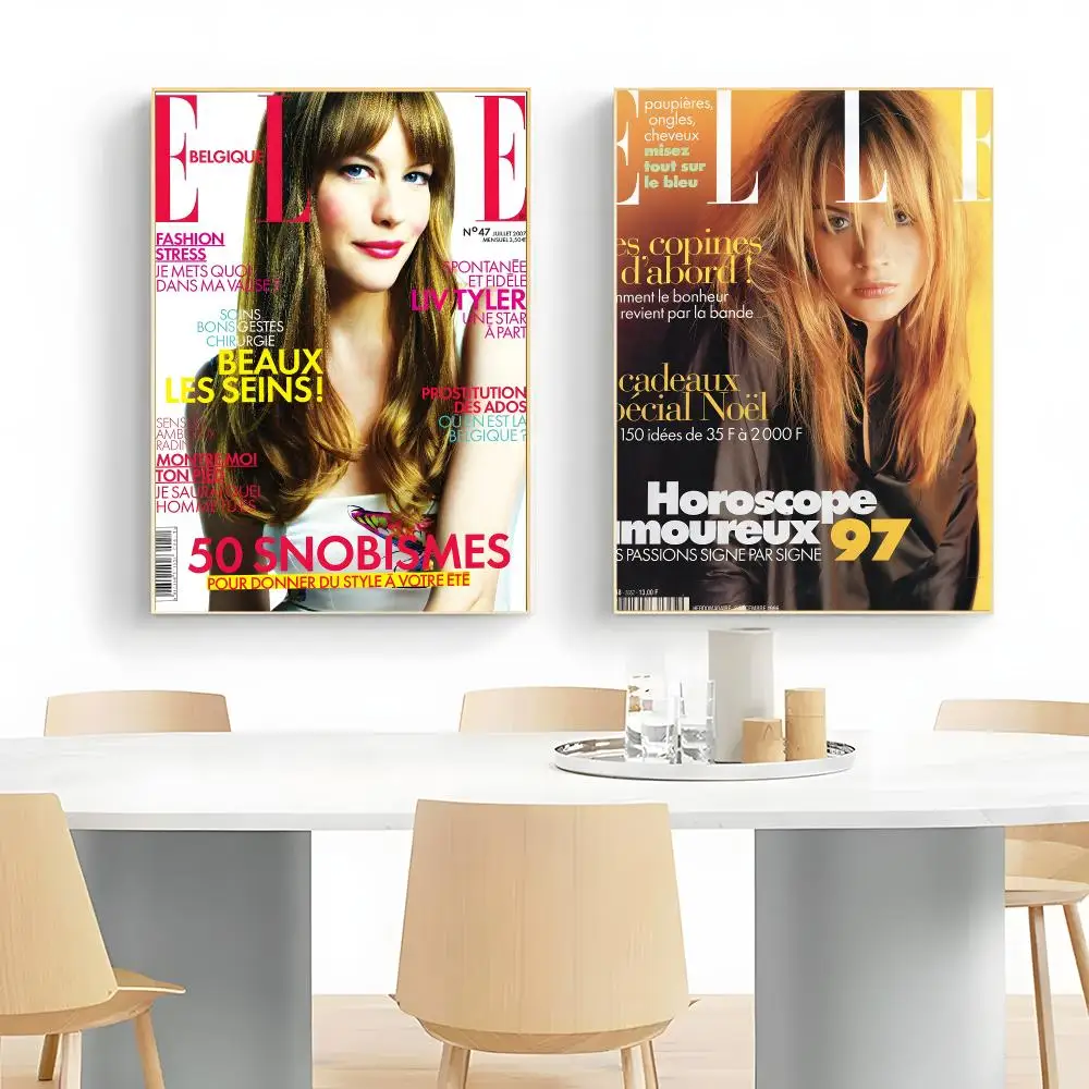 Magazine Publication Elle Girl France Poster Wall Art Print Decorative Mural Home Decor Gift Unframed