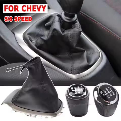 5/6 Speed Gear Shifter Head Wear Resistant Gear Shifter Lever Knob Replacement for Aveo Sonic T300 2011 2012 2013 2014 2015