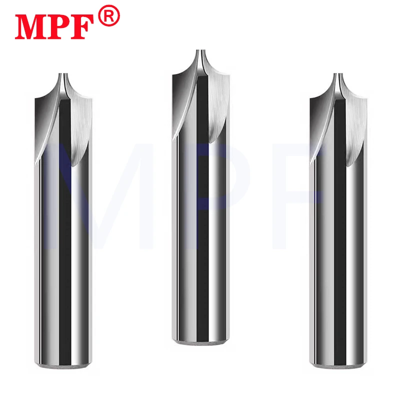 HRC55 Cnc rayon de carbure coin arrondi fraise R0.5 R1 R2 R3 R6 fraise intérieure R fraise chanfreinage routeur Bit CNC outils