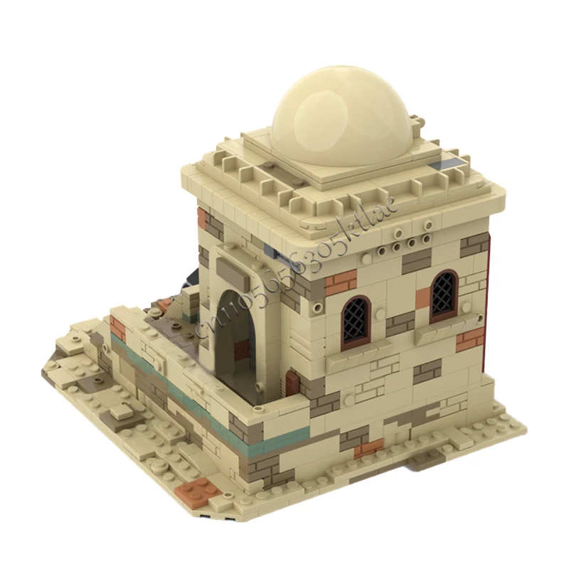 682 ELEMENTY Konstrukcyjne SW Dom na Tatooine MOC Personalizowany Modułowy Zestaw Klocków Kreatywny Projekt Popularna Zabawka DIY do Składania Prezent