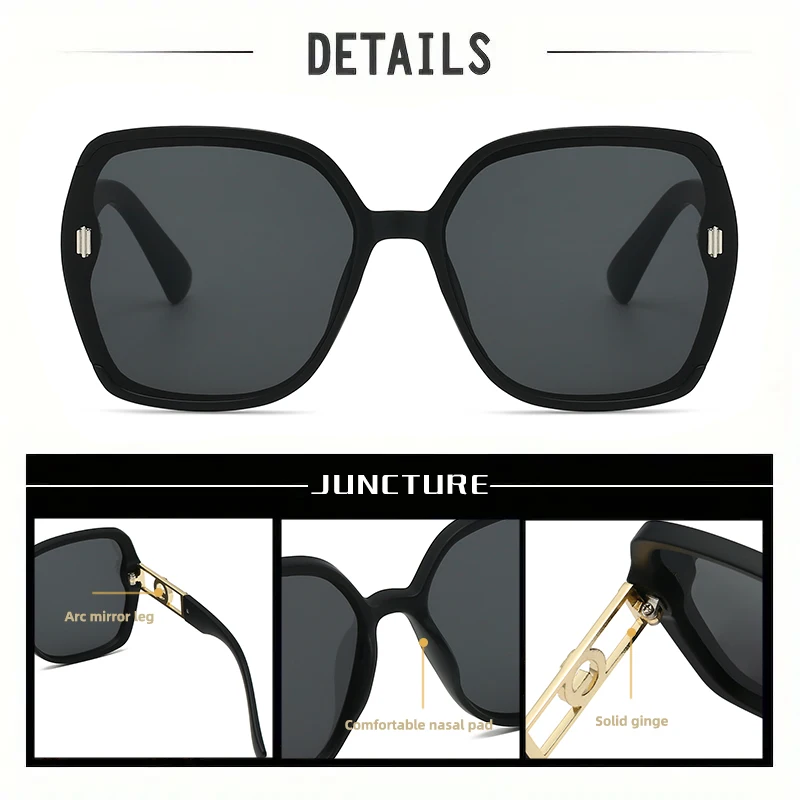 2 قطع النظارات الشمسية النسائية تنوعا النظارات الشمسية الرجعية الأشعة فوق البنفسجية حجب و ظلة اللون الأرجواني مضحك أزياء الفتيات هدية النظارات الشمسية #6