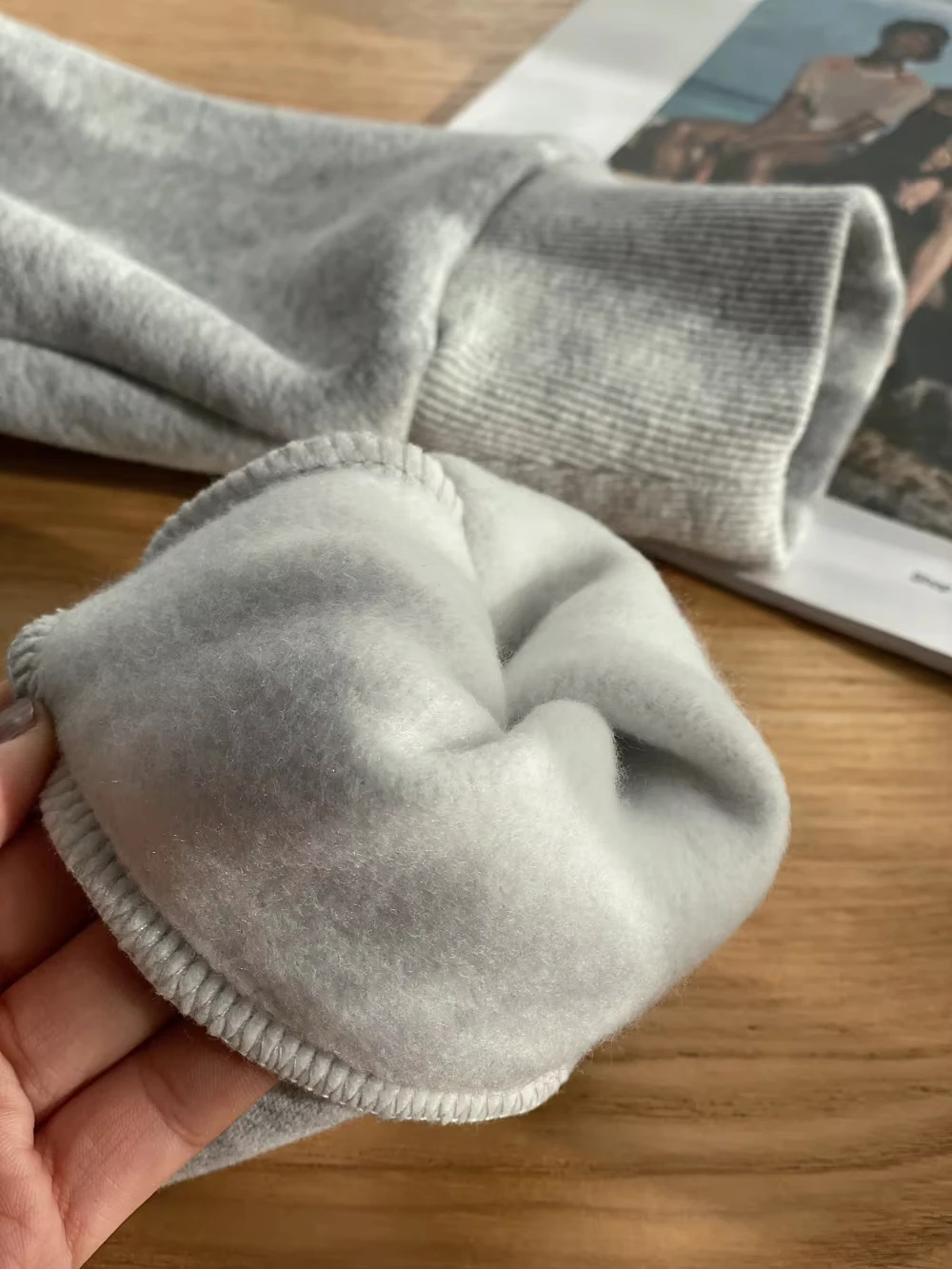 الرجال ديزني ميكي ماوس طاقم الرقبة البلوز البلوز بلايز عادية الخريف الشتاء الصوف المتضخم زوجين واحدة للجنسين #5