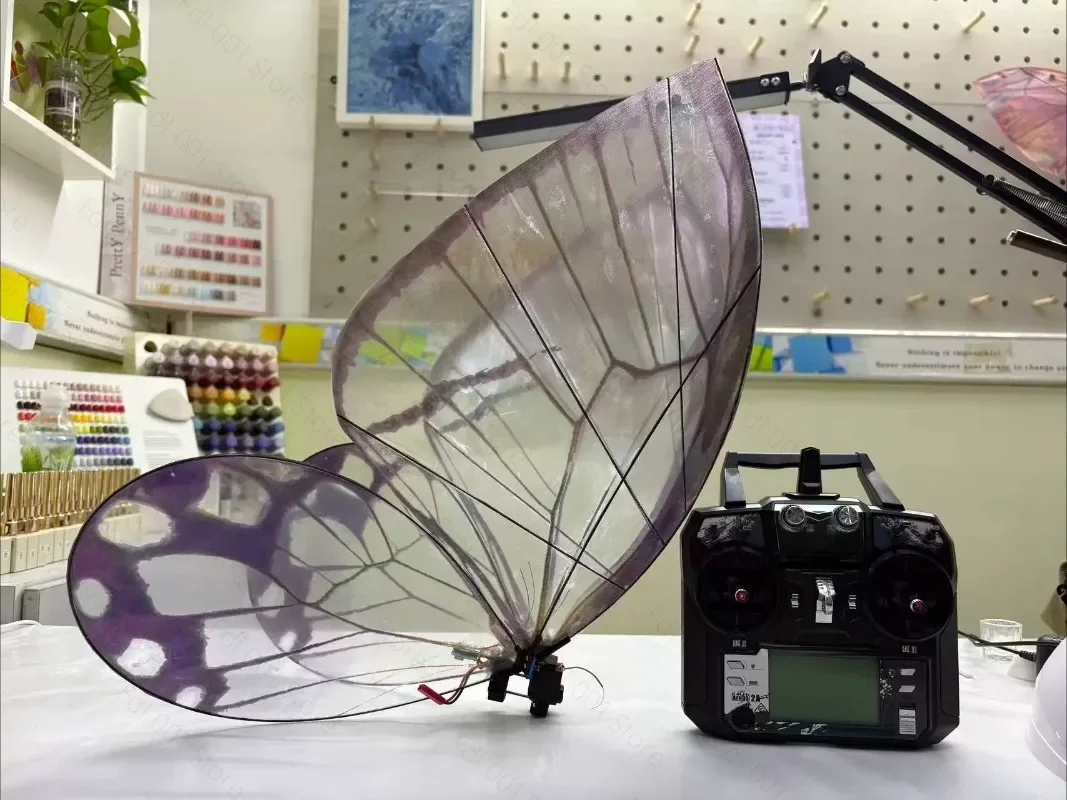 Commercial Butterfly Flyer Glass Remote Control Bionic Flapping Wing Butterfly Fairy for Indoor Outdoor Entertainment