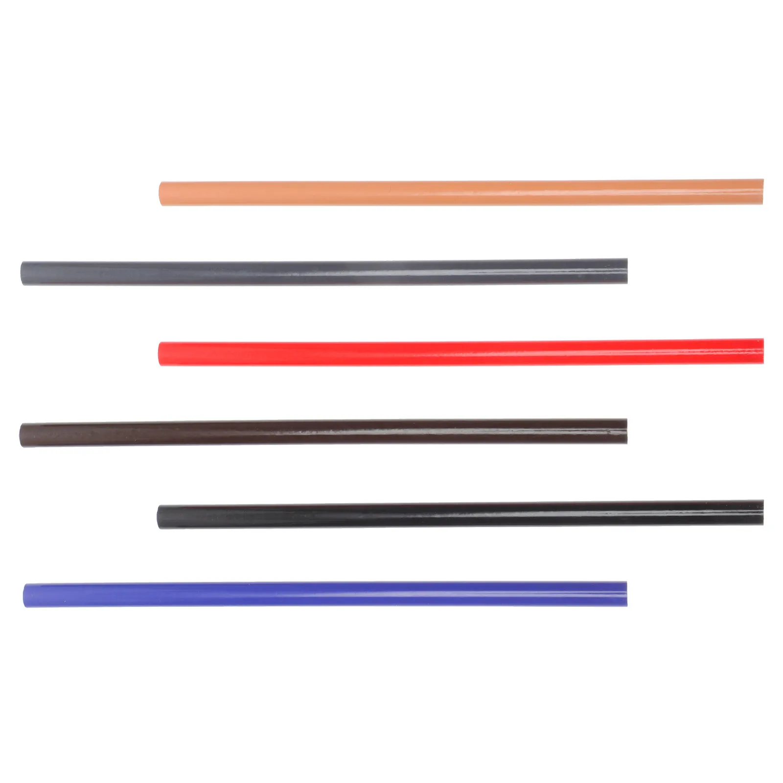 6pcs Waterproof Eyebrow Pencil For Women Makeup Pen Natural Color Long Lasting Eyebrow Lip Line Positioning Pen