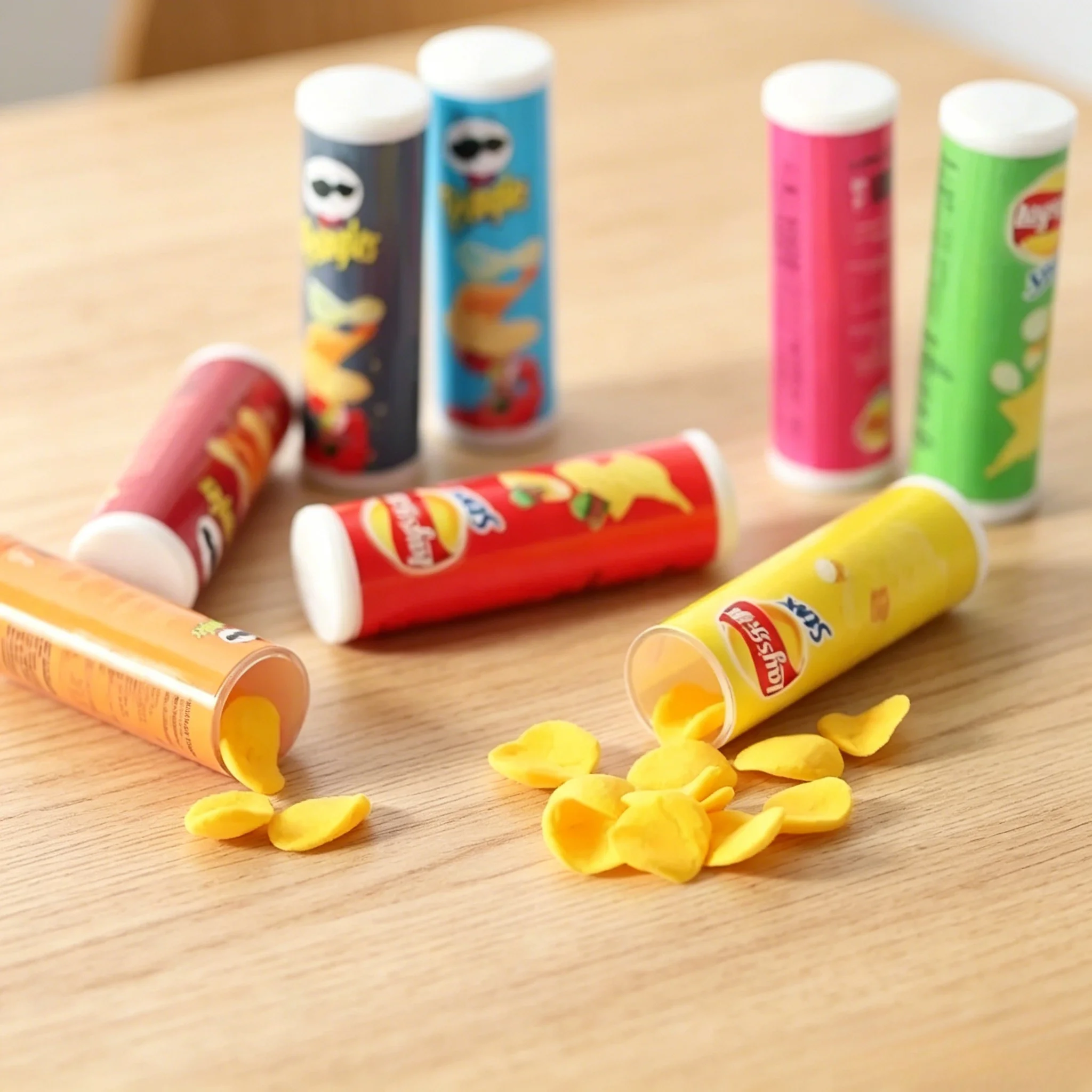 Food Snacks Chips - 1/6 Scale Tiny Dollhouse Potato Chips