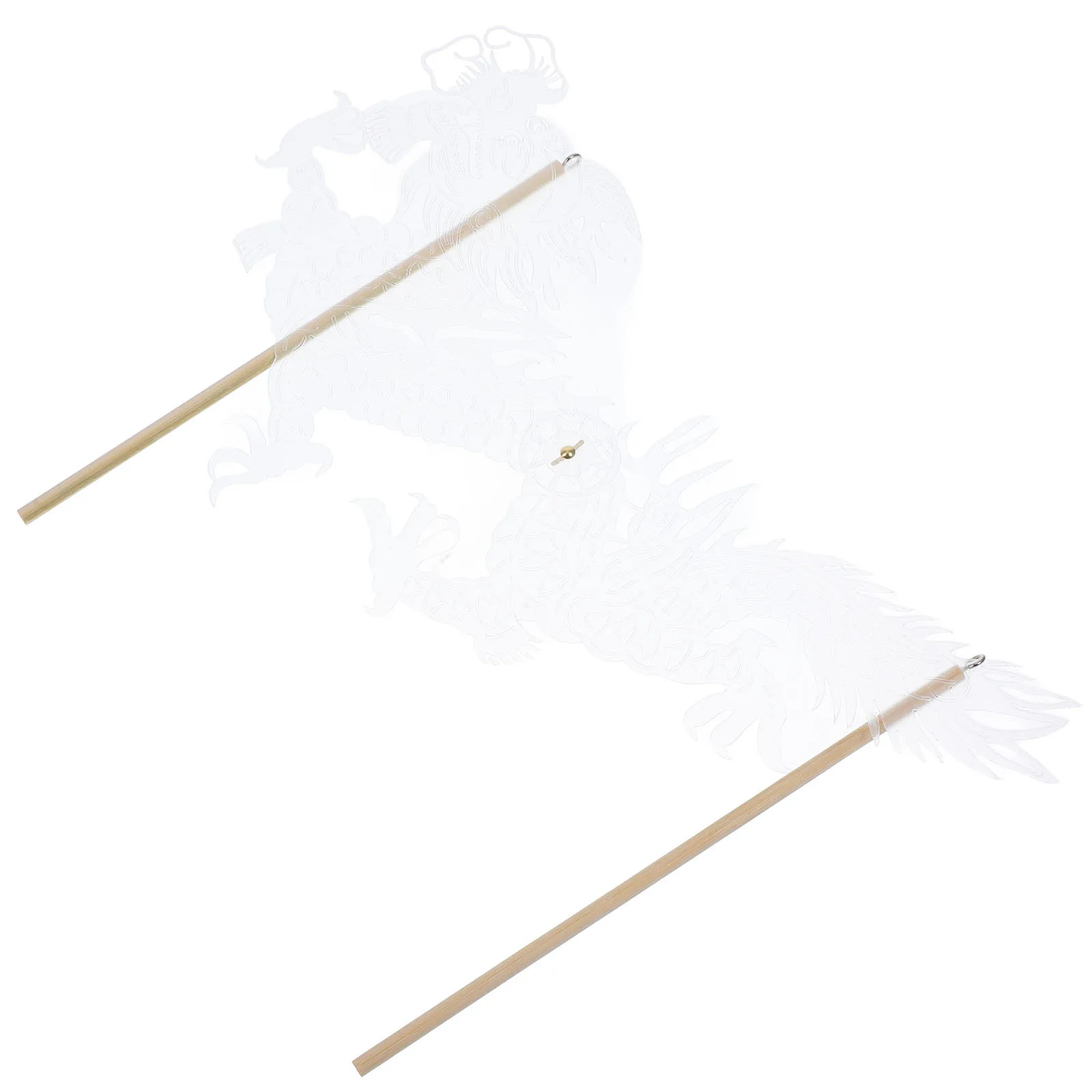 Marionnette d'ombre de Dragon traditionnelle chinoise, bricolage artisanal, décoration artistique culturelle pour la célébration du nouvel an, spectacle du Festival