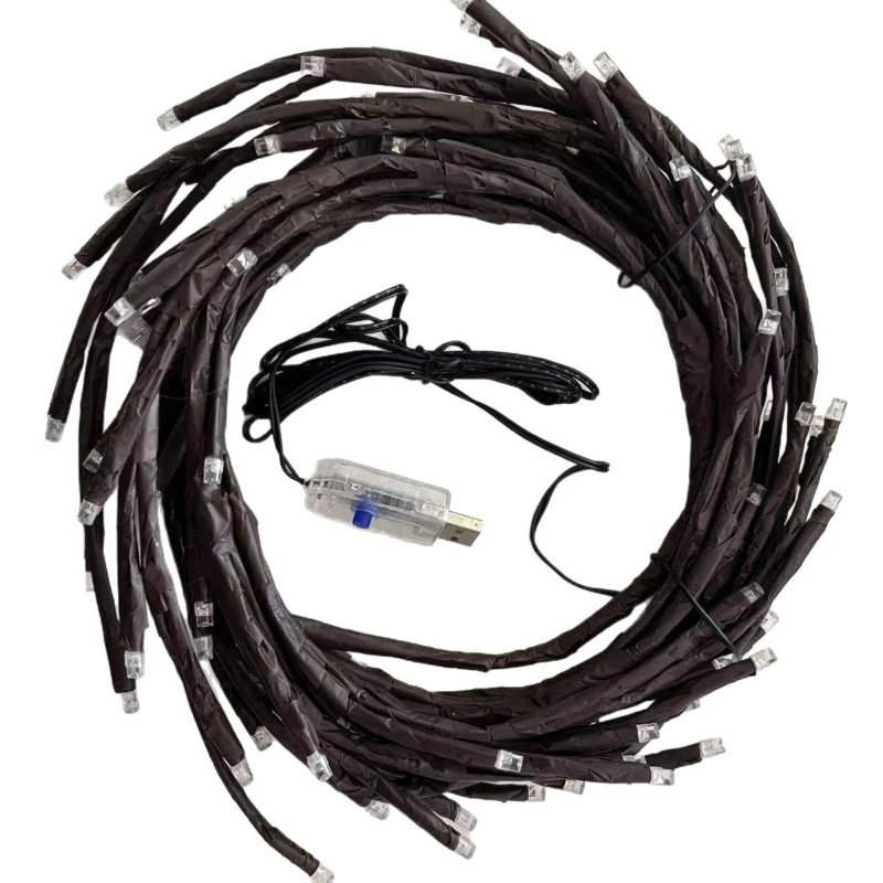 Nuove luci a LED per rami e vite Decora soggiorni, camere da letto, adesivi murali, lampada per atmosfera, cielo di Natale, stelle, luci colorate