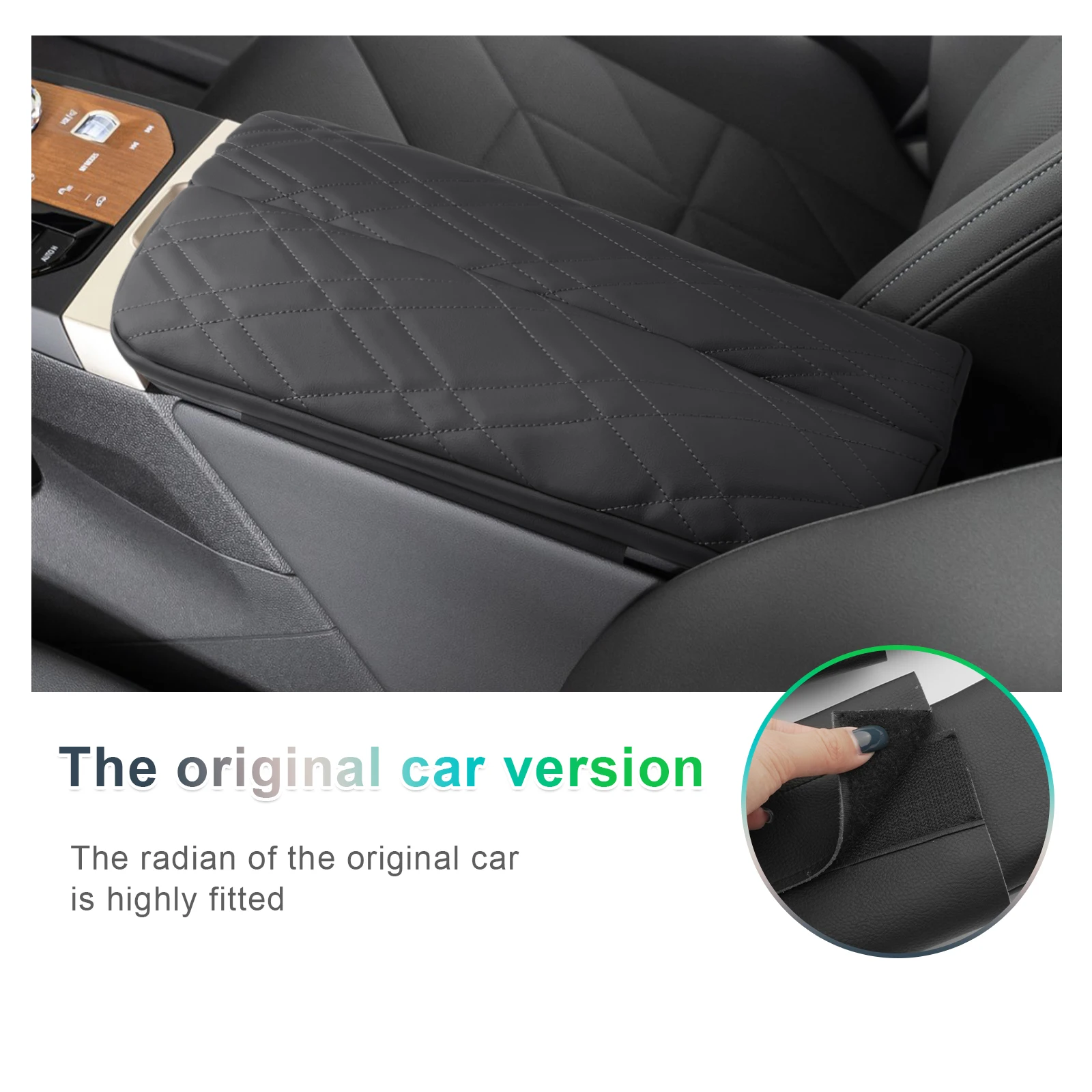 RUIYA Car Central Control Armrest Pad for BMW iX I20 Elektro EV 2022 2023 2024 2025 Auto Interior BMW iX I20 2025 Accessories