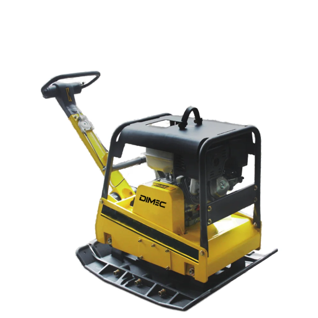 Flat vibration pile driver 6.5 horsepower engine 4 kW vibratory roller, for new construction, long service life