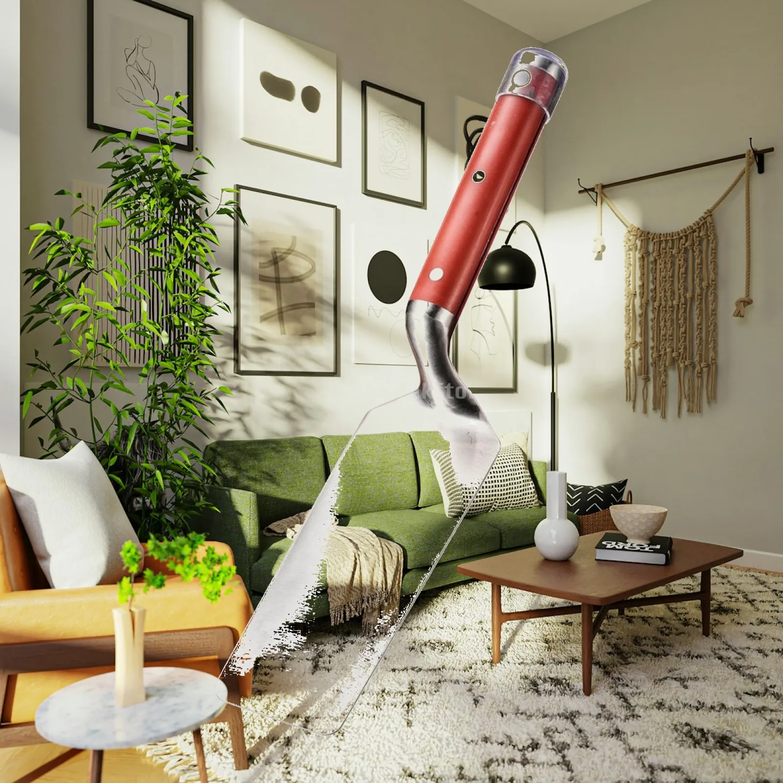 Trowel with Stainless Steel Blade Long-Lasting Mortar Trowel Smooth Application Versatile for Masons, Renovation Projects