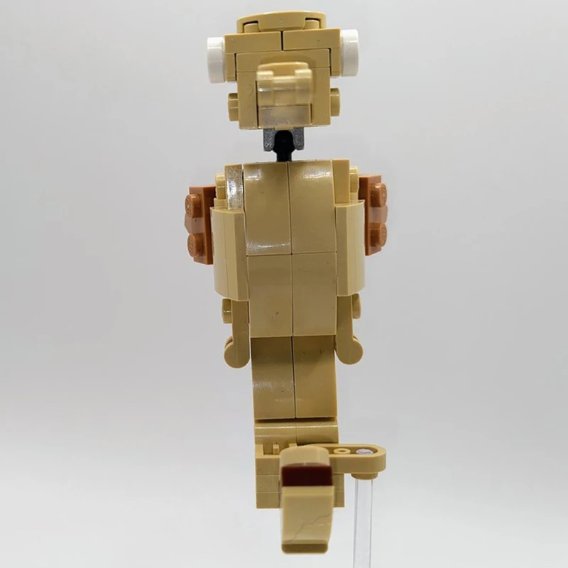 74 قطعة MOC Creator Seahorse تمثال محيطي مفصلي لتقوم بها بنفسك نموذج اللبنات ألعاب عيد ميلاد هدية