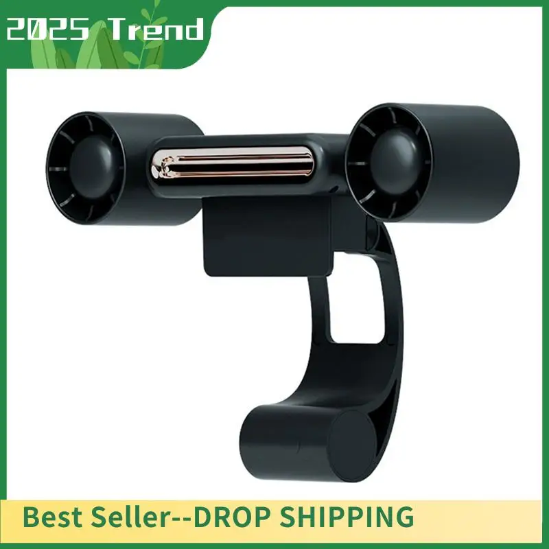 AD33 HOT Portable Air Conditioner Charging Fan With LED Light, Luminous Mute Fan, Four-Speed Hanging Screen Small Fan