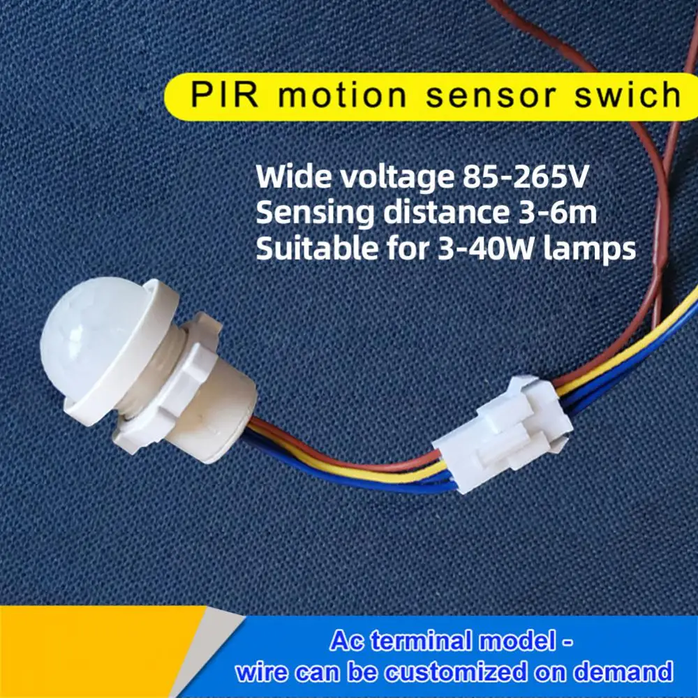 Movimento infravermelho Sensor de luz automático, IR Detector, Switch Control, luz de teto, indução do corpo humano, Hot Sale, 1 Pc, 3 Pcs, 5Pcs