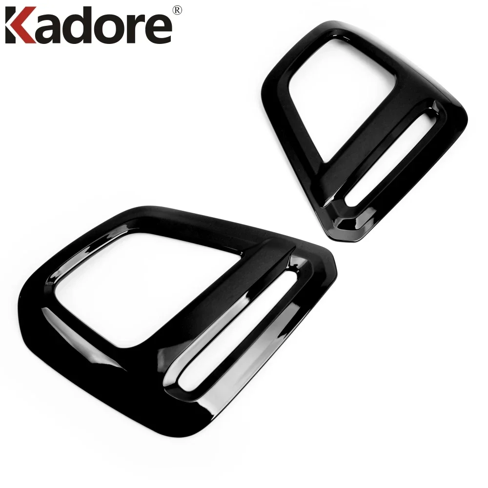 For Subaru Forester Sport/Touring/E-BOXER/IS 2019-2021 Fog Light Lamp Cover Trim Front Foglight Sticker Exterior Car Accessories