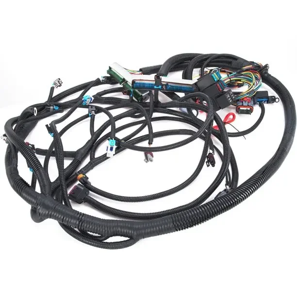 Drive by Cable 2003-2007 LS1 LS2 LS3 Swap Engine Standalone Wiring Harness With 4L60E/4L80E Transmission EV1 Fuel Injector