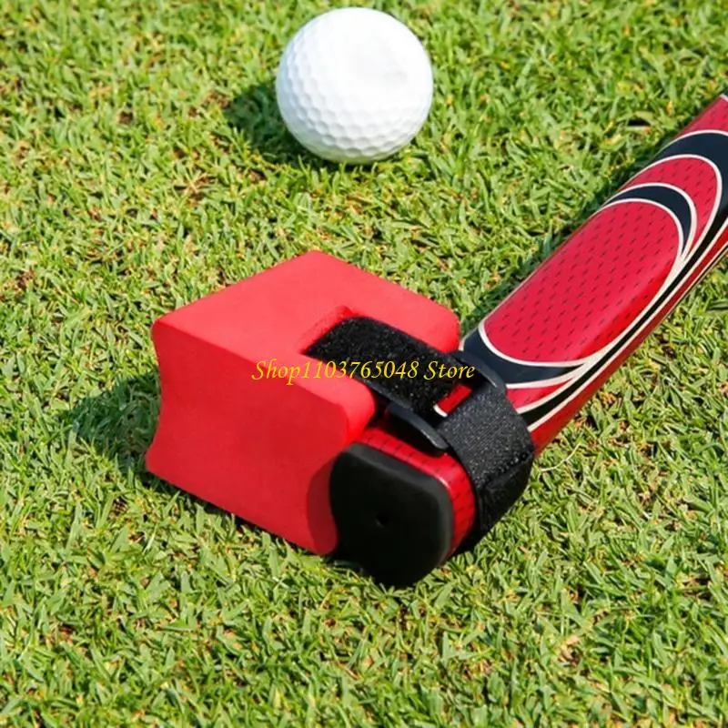 R53E Golfs Putting Training Aids Wrist Holder, Golfs Putter Cube Wrist Fixer Assisted
