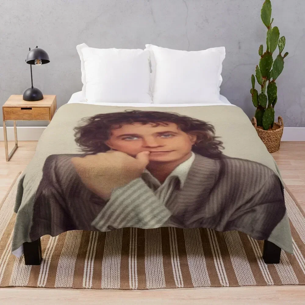 

David Essex, Music Legend Throw Blanket Lightweight Cozy Blanket for Bed Sofa