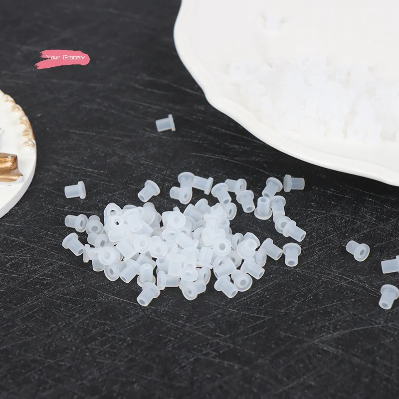 

Y-50pcs CISS Cartridge Sealing Stopper Rubber Plug Cartridge Hollow Plugs Silicon Spigot For Use Ink Cartridge DIY Acessories