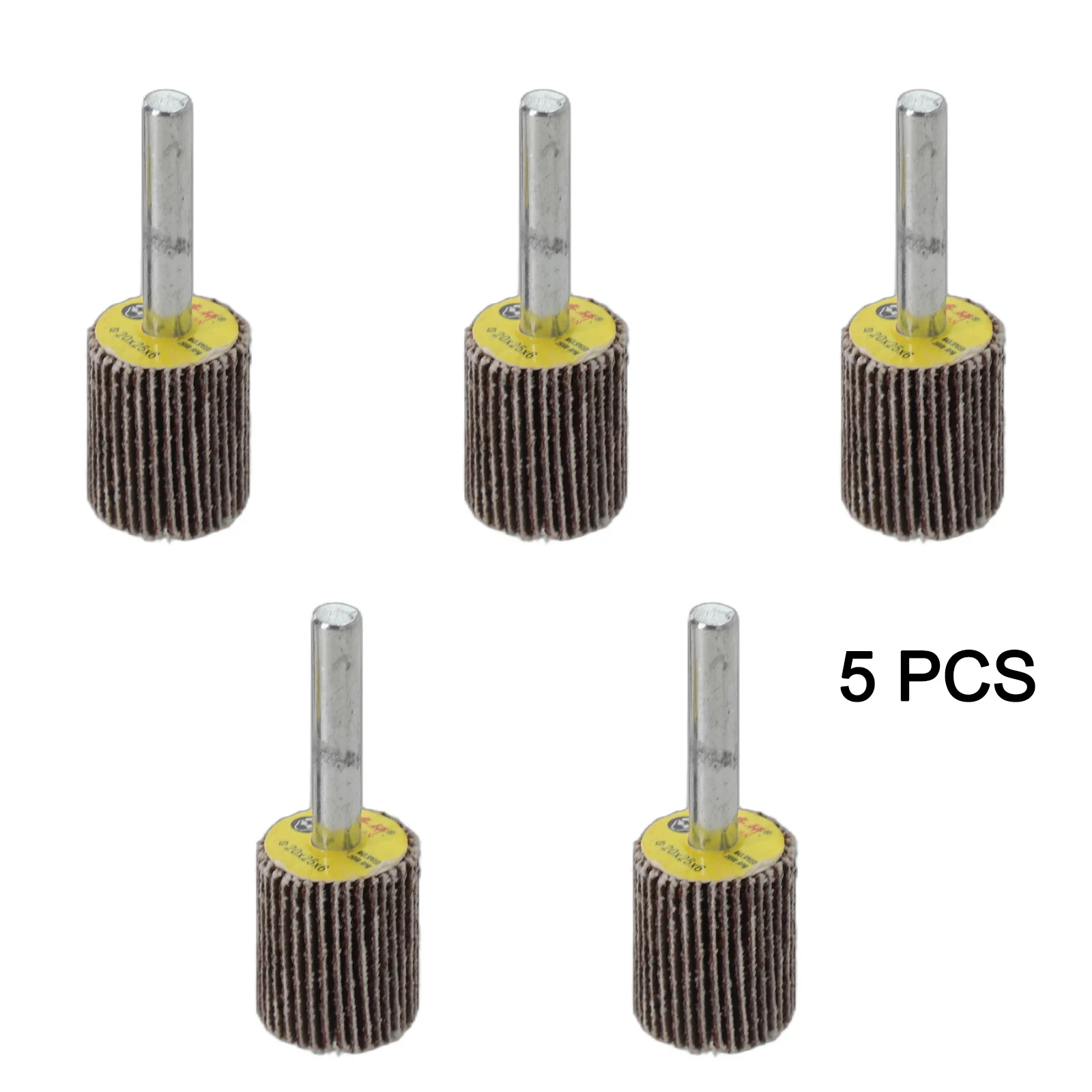 5pcs 80 Grit Abrasive Flap Wheel Disc for Surface Preparation Grinding Polishing and Edge Treatment on Various Materials
