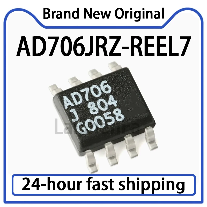 1PCS AD706JRZ-REEL7 AD706J Surface Mount SOIC-8 Bipolar Operational Amplifier Original in Stock