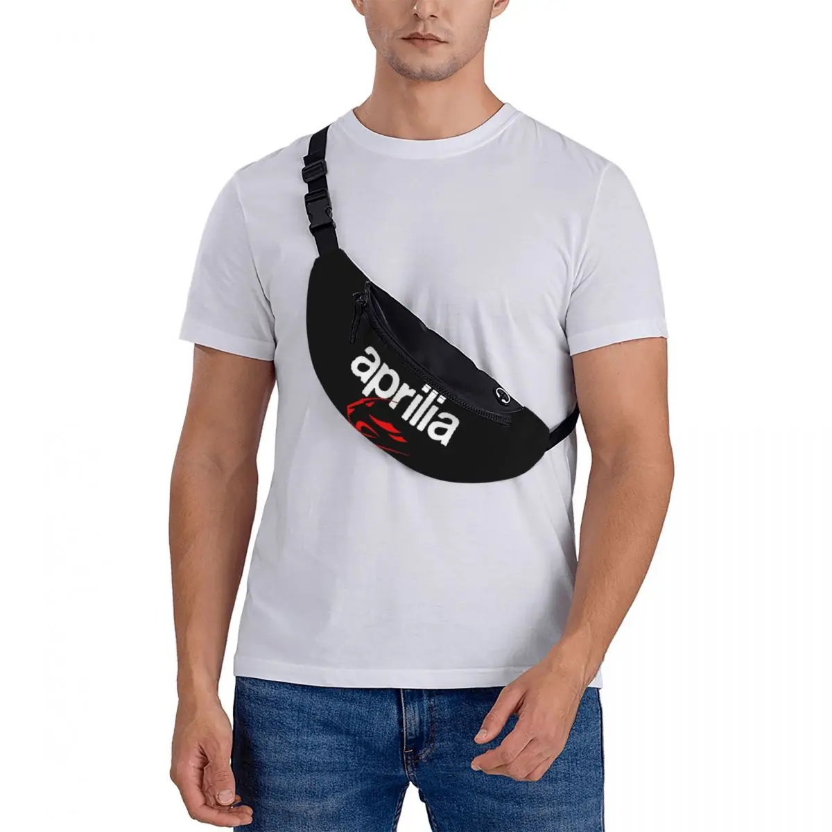 Aprilia Factory Motorbike Strap Bag Stuff Casual para mujer, bolsas de dumplings, nuevo