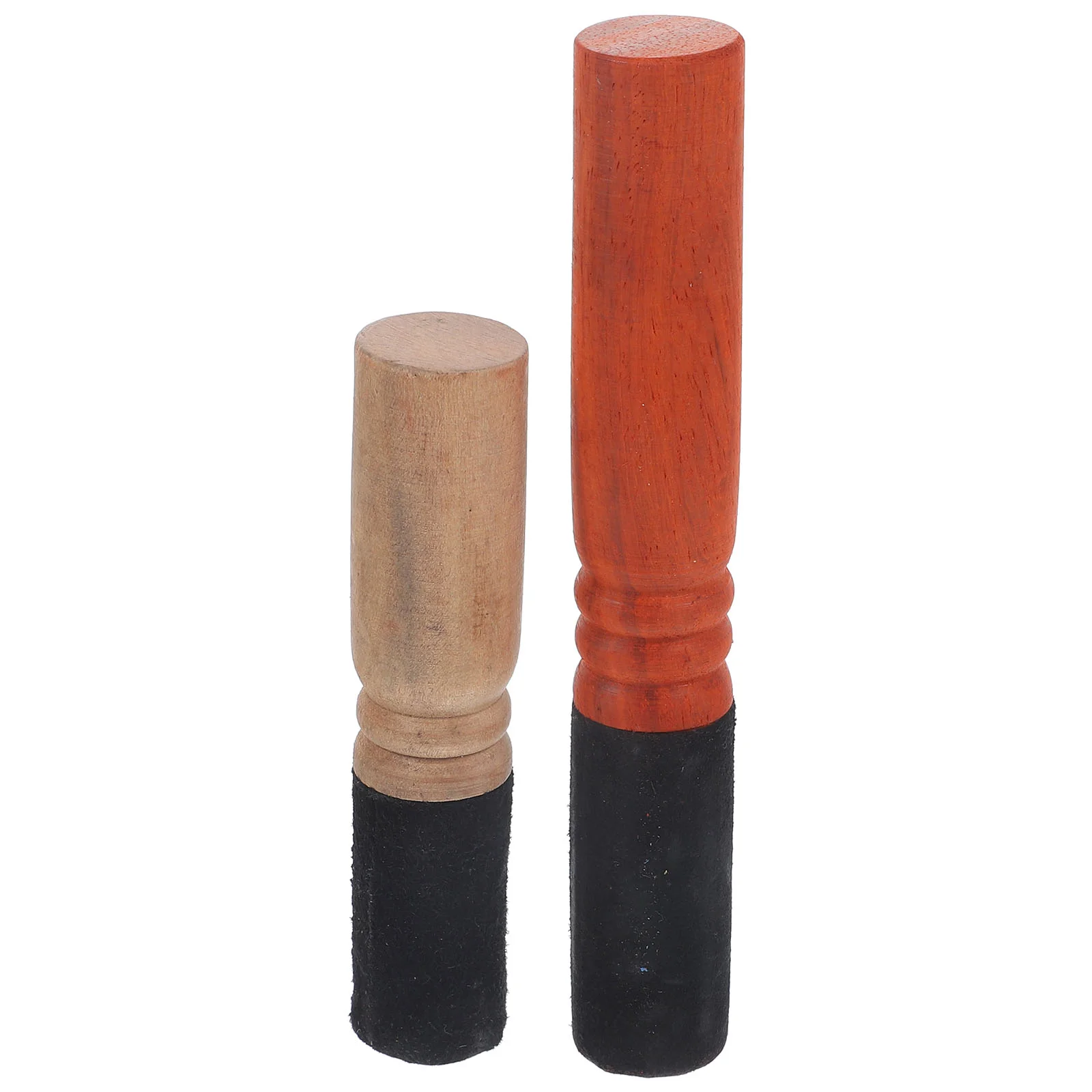 

2 Pcs Knock Stick Durable Singing Bowl Sound Wood Classic Striker Mallet for Accessory Craft