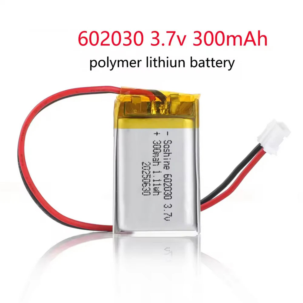 3.7V 602030 300Mah …
