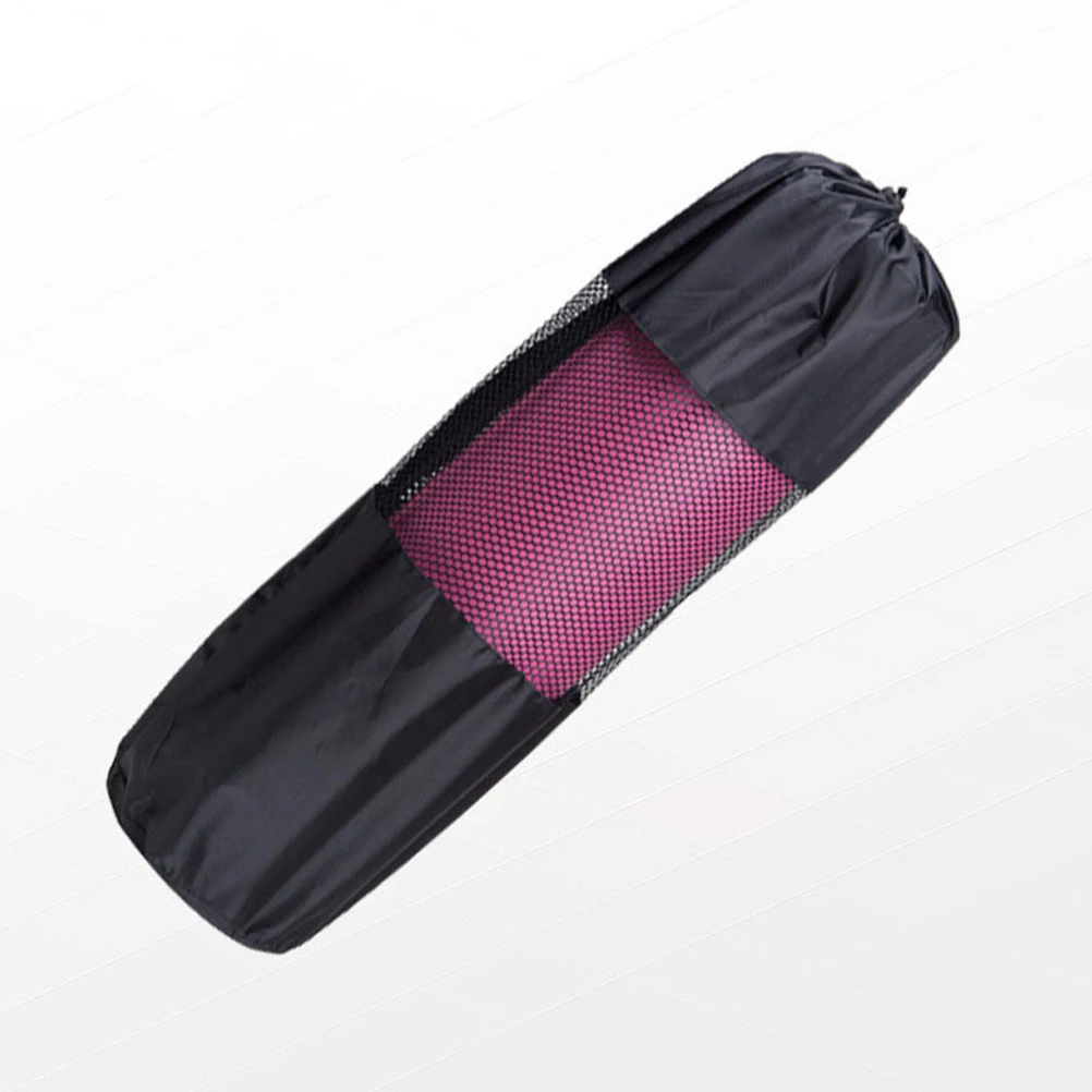 

3pcs Yoga Mat Mesh Bag Storage Carrier Breathable Drawstring Outdoor Fitness Net Bag for Yoga Cushion Pad Storage