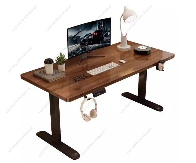 Height-Adjustable Electric Standing Desk & Sitting Desk,  Ergonomic Design for Cervical and Lower Spine Protection
