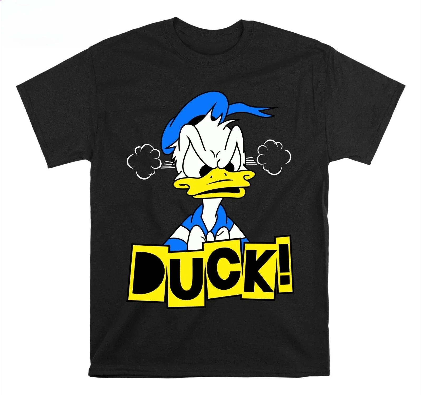 

Летняя футболка с рисунком Дональда Дака для мальчиков и девочек, семейная одежда с героями мультфильмов для родителей и детей, повседневная удобная хлопковая футболка с короткими рукавами для мужчин и женщин