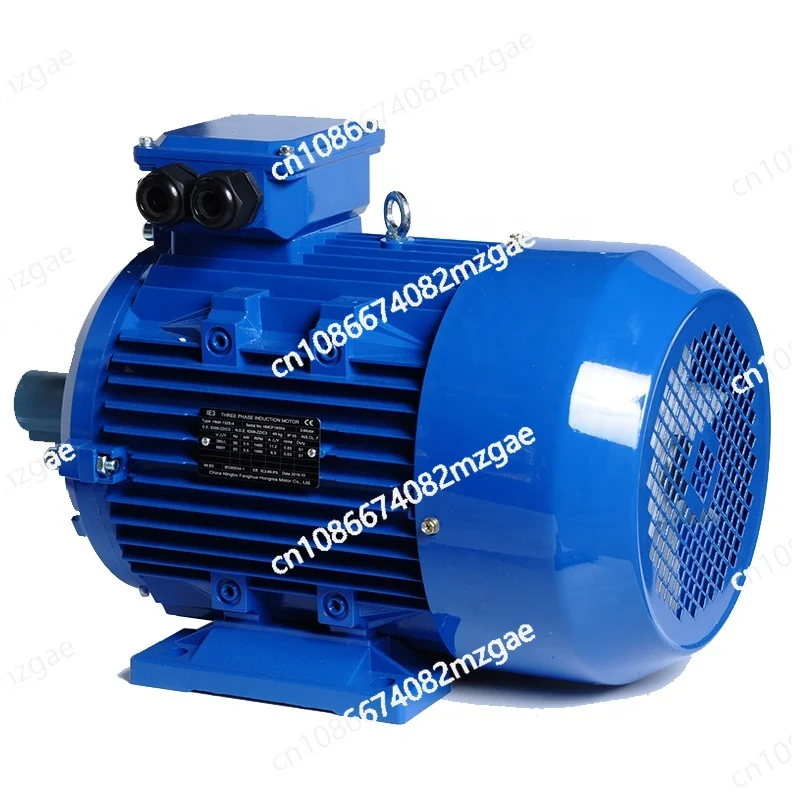 IE4  Series  5 .5kw 3 Phase Ac 380v  Electric Motor Asynchronous  Three Phase Induction Motor