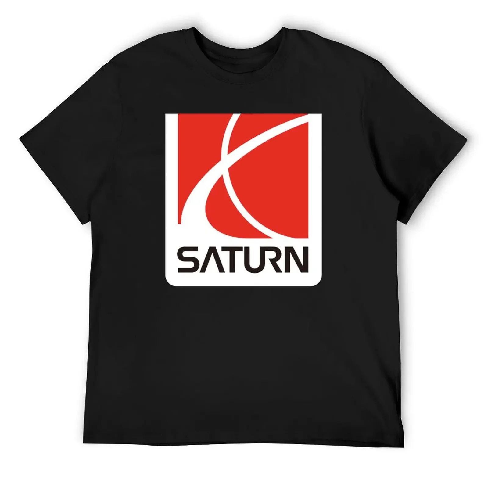 

Футболка с логотипом Saturn, рубашка большого размера на заказ, мужская одежда