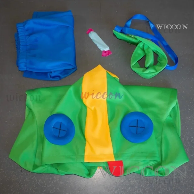 ليون كوسبلاي الأسطوري هوديس براولز الزي الموحد ستار أنيمي للجنسين السراويل القماش الحلوى هالوين حفلة لعب الأدوار الملابس #3