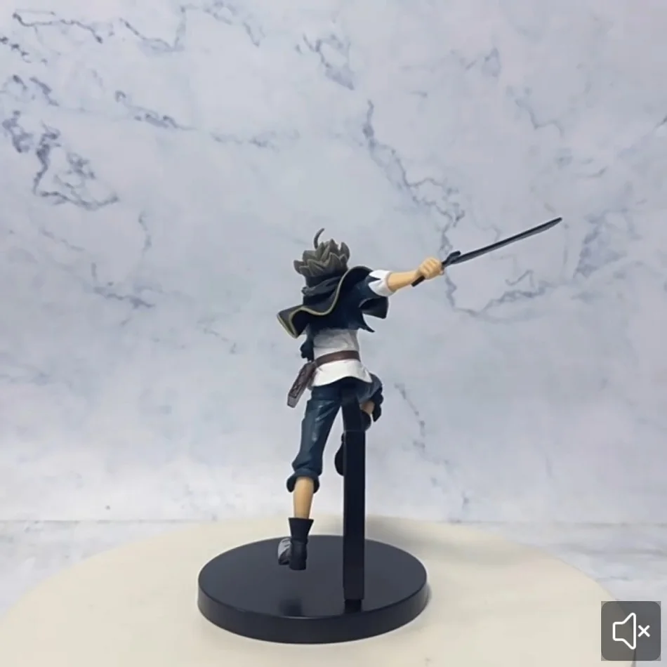16cm Black Clover Anime Figur Asta Actionfigur Noelle Silva/Yami Sukehiro Figurine PVC Sammlerstück Desktop-Modell Puppe Spielzeug Geschenk – Detail 4