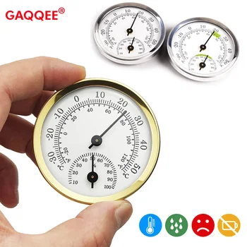 מד טמפרטורה ולחות אלקטרוני מותקן על הקיר לשימוש בפנים ובחוץ