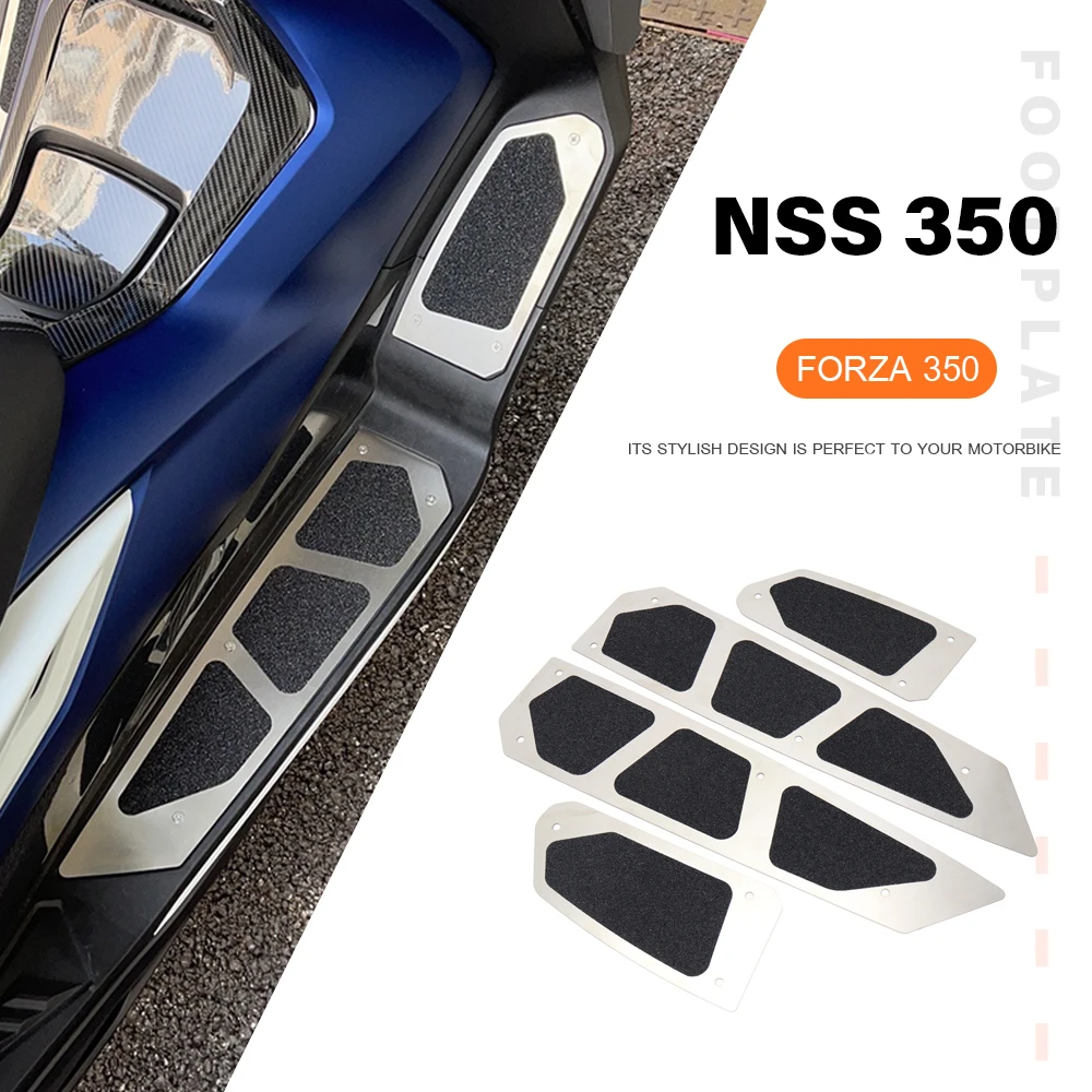 

Forza350 Motorcycle Accessories New For Honda Forza 350 FORZA NSS NSS350 Footrest Footboard Step Footpad Pedal Plate Foot Pegs