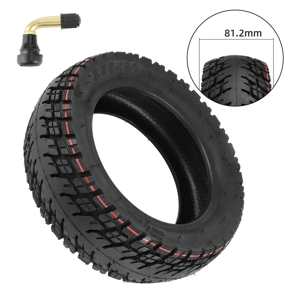 

10inch 255*80 Off-road Tubeless Tires For Kaabo Mantis Electric Scooter Strong Construction Long-lasting Performance