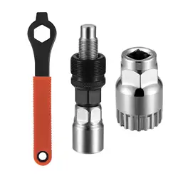 Bicycle Crank Puller Bike Crank Arm Remover Bottom Bracket Removal Tool Bicycle Maintenance and Repair Tools for Mountain Bikes