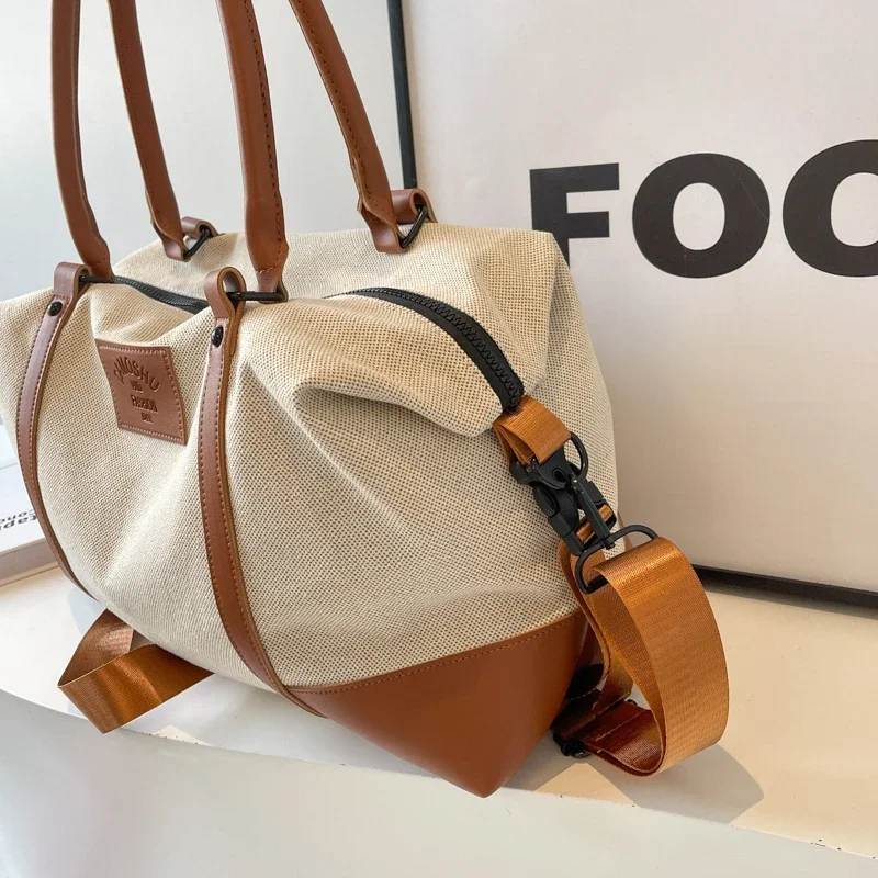 Modieuze En Minimalistische Handtas Van Hoge Kwaliteit Grote Capaciteit Populaire Verkoop 2024 Nieuwe Reistas Crossbody Tas Ontwerp Reisduffels