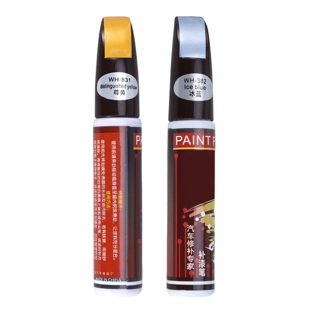 

2 Pcs Fill Paint Pen Car Part Accessories Accessory Auto Scratch Remover Automotive Touch up Tools Repair