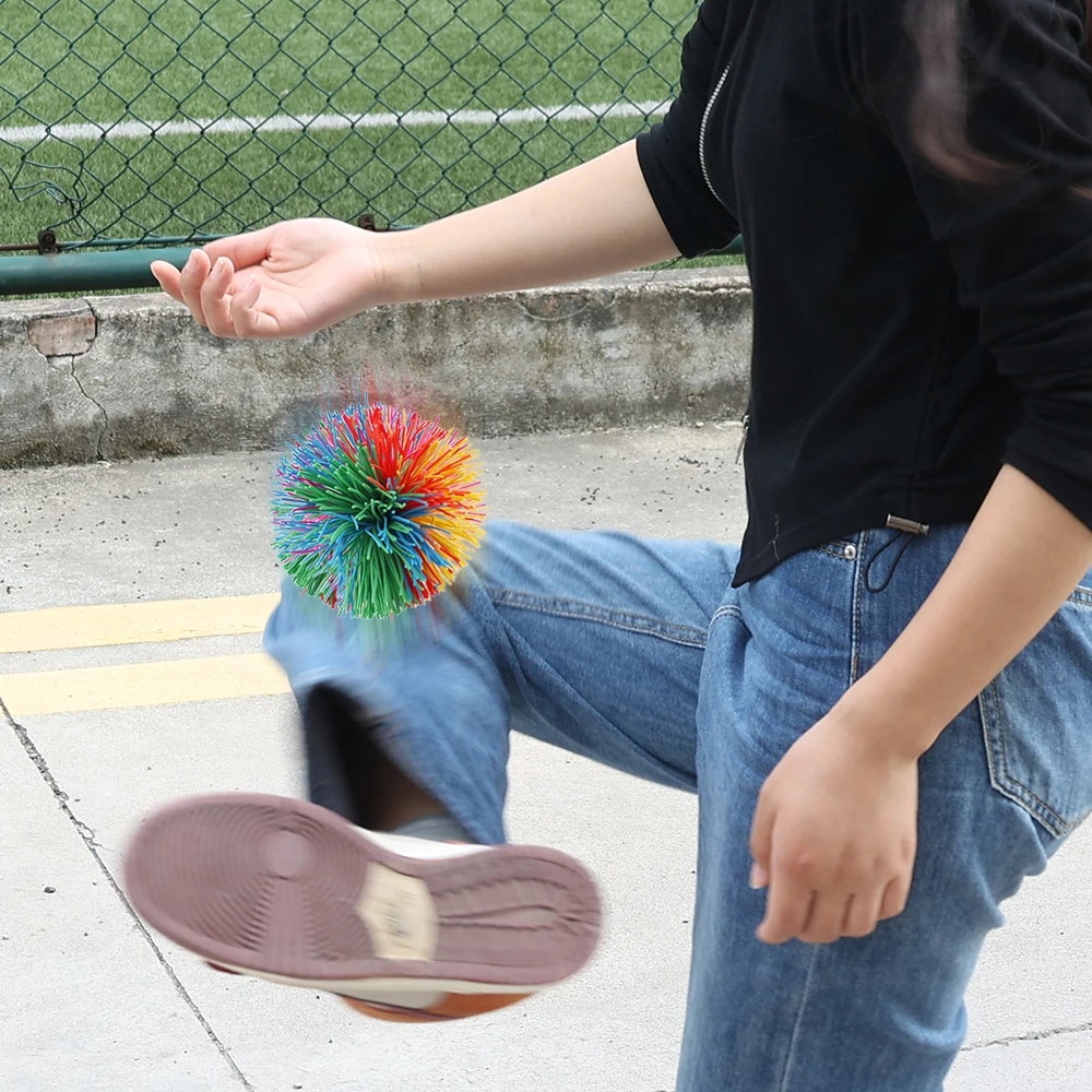 Gummiband Federball Student Anfänger Spielzeug Erwachsene Feder Ball Sandsack Spielzeug Kinder Federball Kindergarten Sensorische Übung