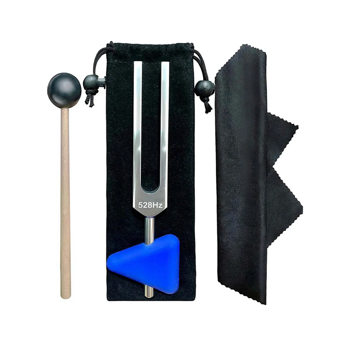 

New Tuning Fork Tuner with Mallet Set for Repair Healing Nervous System Testing Tuning Fork Health Care, 528Hz