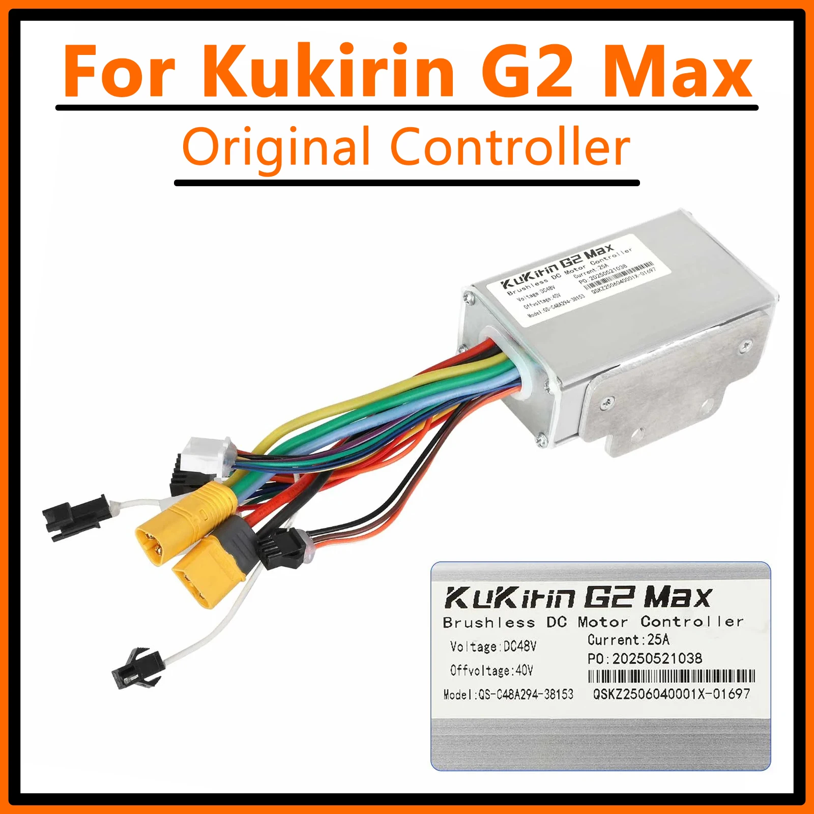 

Original 48V 25A Controller for Kukirin G2 Max Electric Scooter Mainboard Motherboard Circuit Board Kugoo Kirin G2 Max Scooter