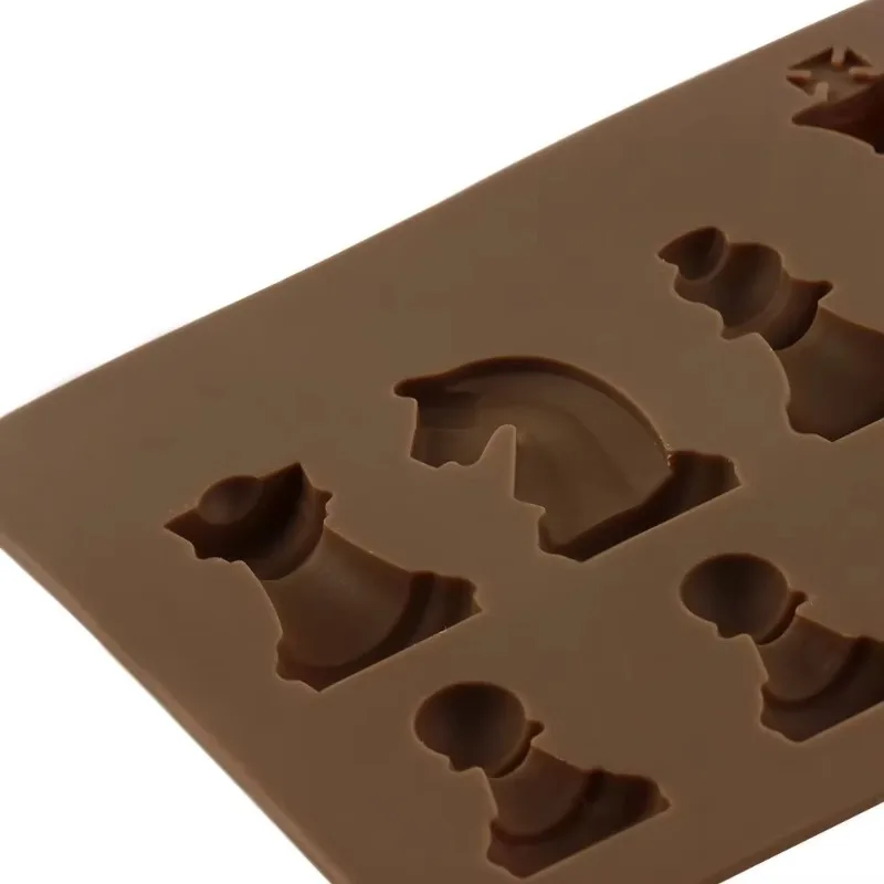 2026 DIY Cake Mold Chess Shaped Chocolate Molds Ice Cube Mould Baking Mould Silicone Mold Cake Decorating Kitchen Tools