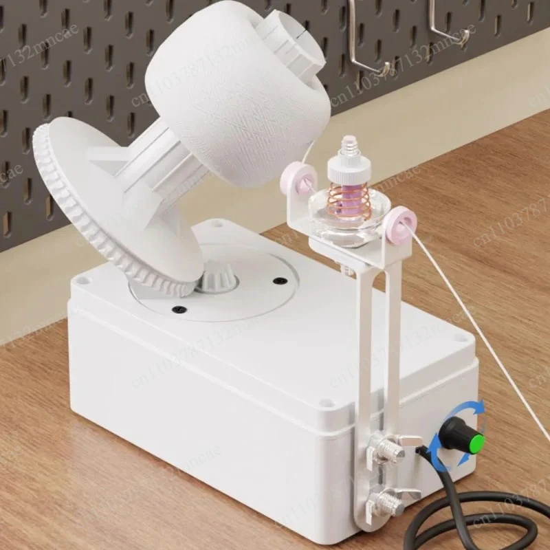 Adjustable speed and tension for neat balls of yarn, automatic electric winder USB powered knitting tool
